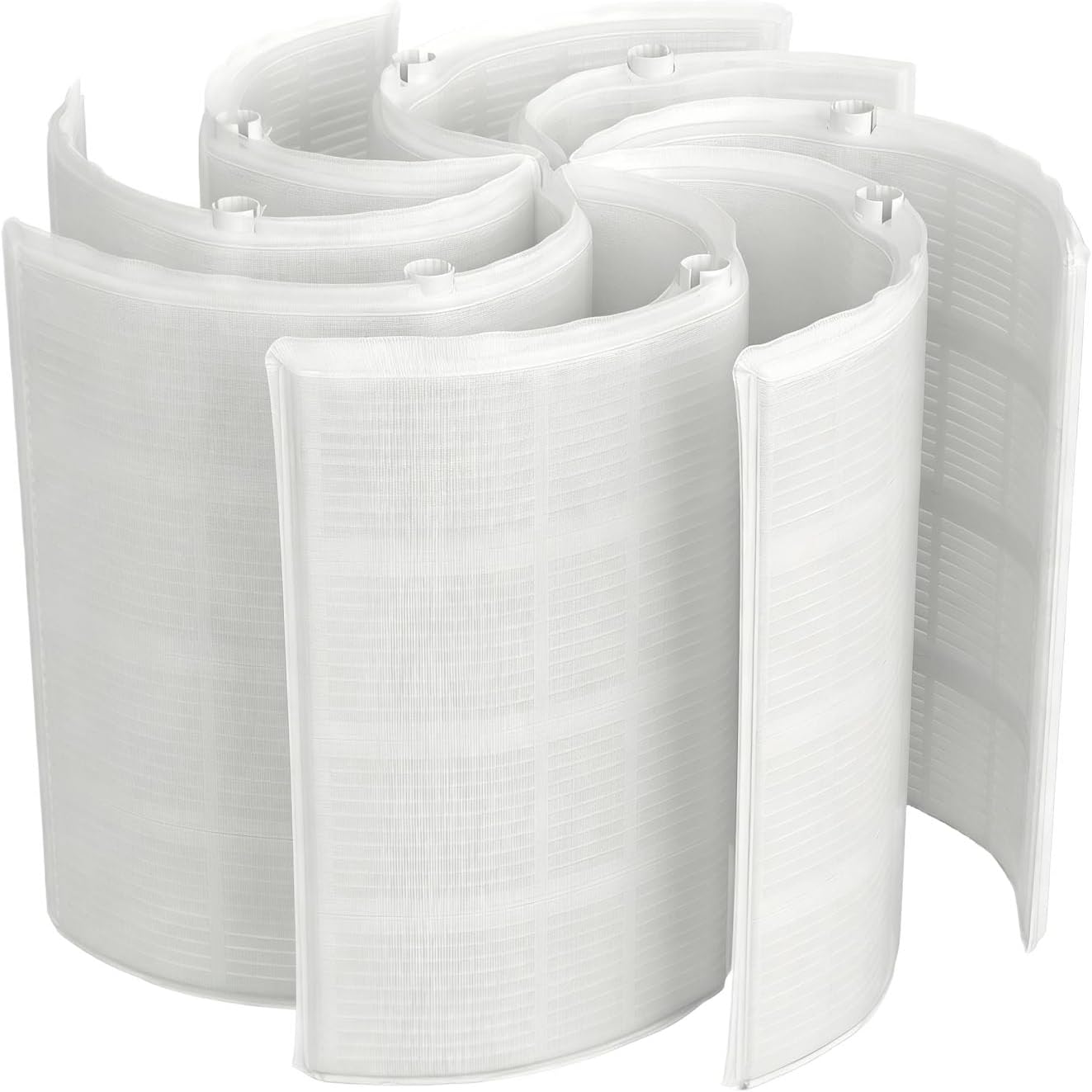 KGC FS-2004 48 Sq.Ft DE Grid Pool Replacement Filter Set Compatible with Unicel FS-2004, for Hayward Pro-Grid DE4820, for MicroClear DE4800 Swimming Pool Filter, 7 Full + 1 Partial