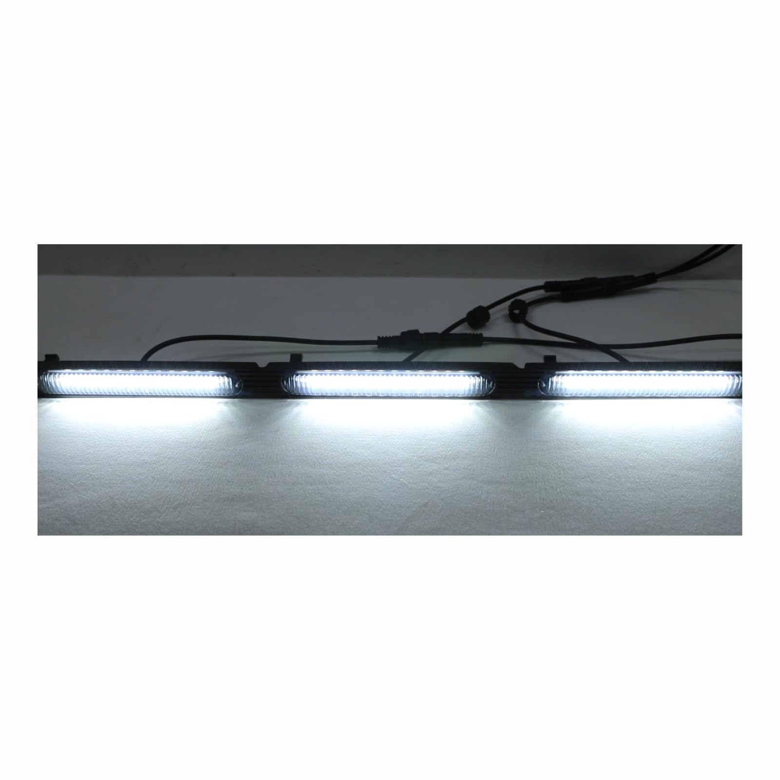 Front Grille Lights for 2022-2025 Chevy Chevrolet Silverado 1500 Accessories Led Grill Lights Fits Custom,Custom Trail Boss,WT Only (White)