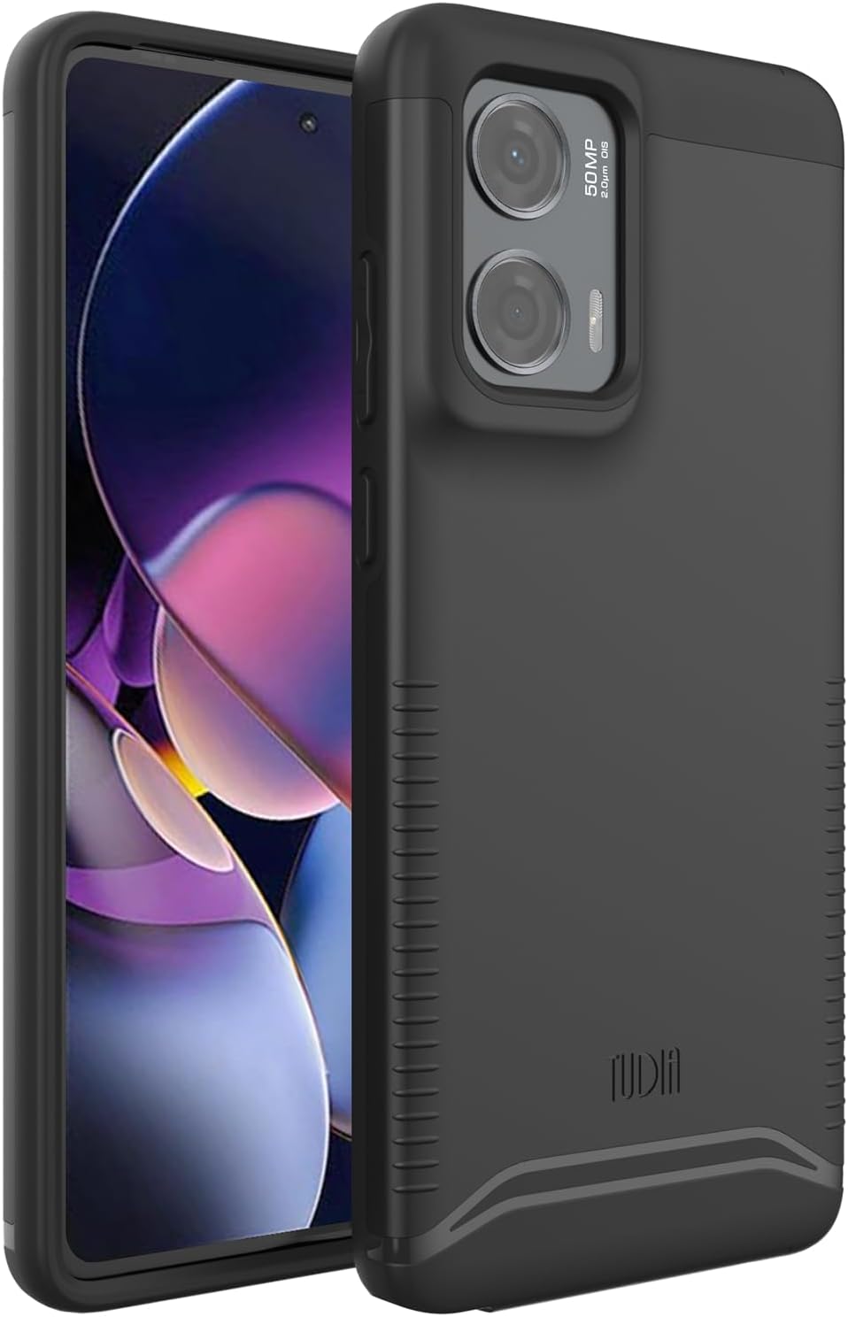 TUDIA Merge Case for Motorola Moto G Stylus 5G 2024 - Dual Layer | Shockproof | Military Grade | Slim | Non-Slip | Heavy Duty Protective | Protector Phone Cover | Matte Black