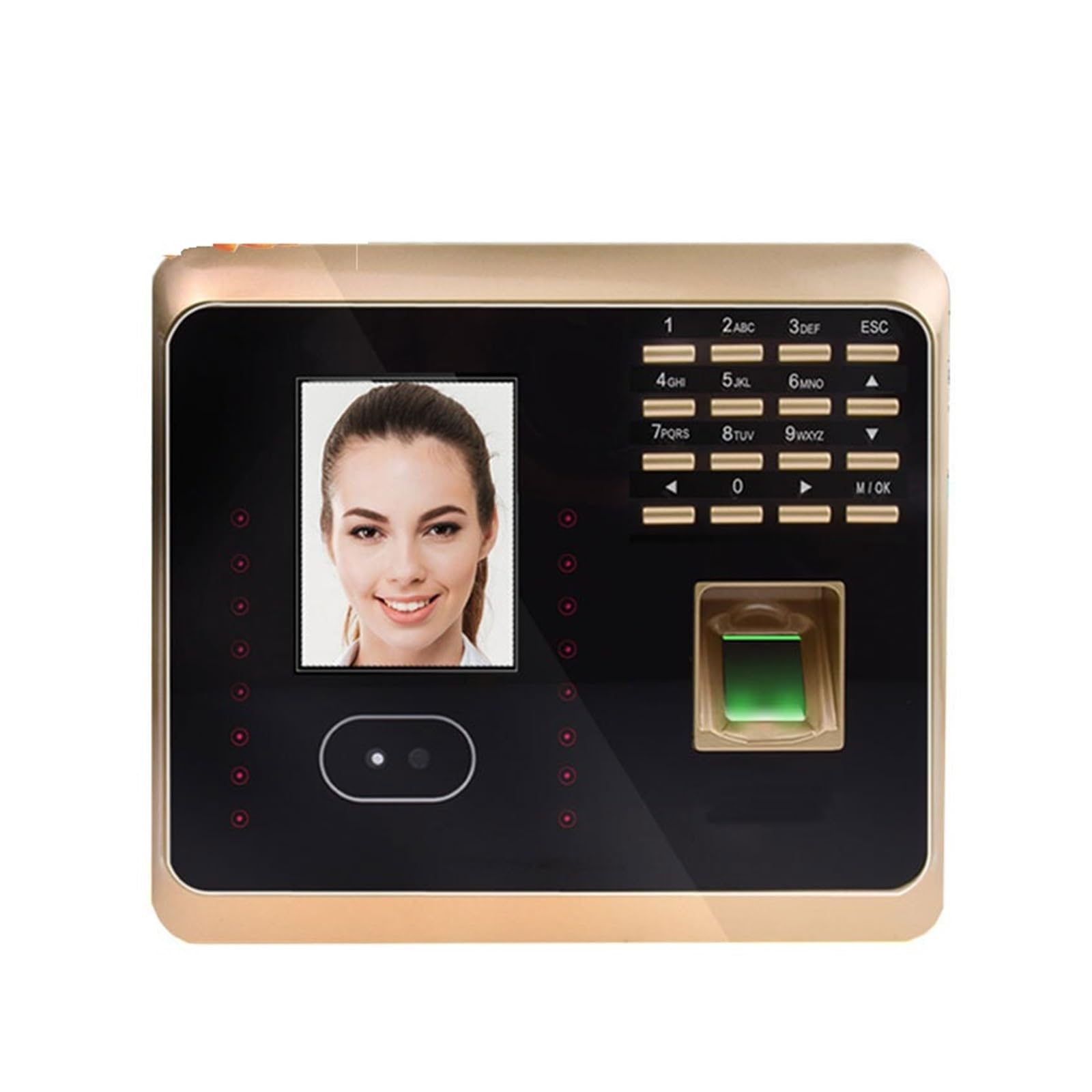 CVFRDD UF100 Face Recognition Time Attendance Machine With Fingerprint Reader TCP/IP Clock(IC)
