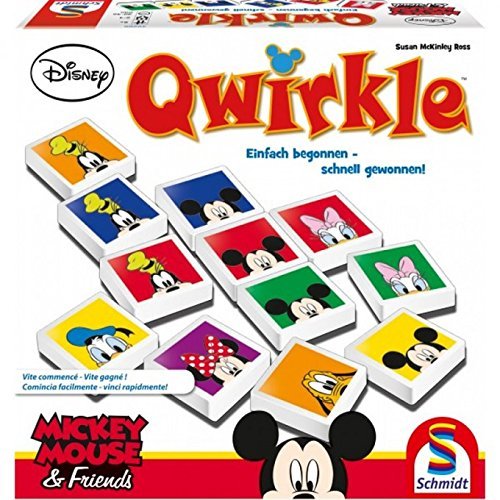 Schmidt Qwirkle - Mickey Mouse & friends - Brettspiel - 6+ Jahre - Disney -...