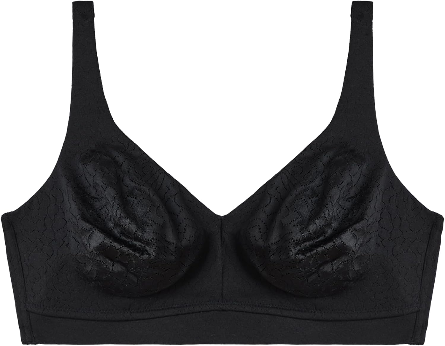 Wacoal Women's Inside Job Unlined Full Coverage Wire Free Bra, 852345
