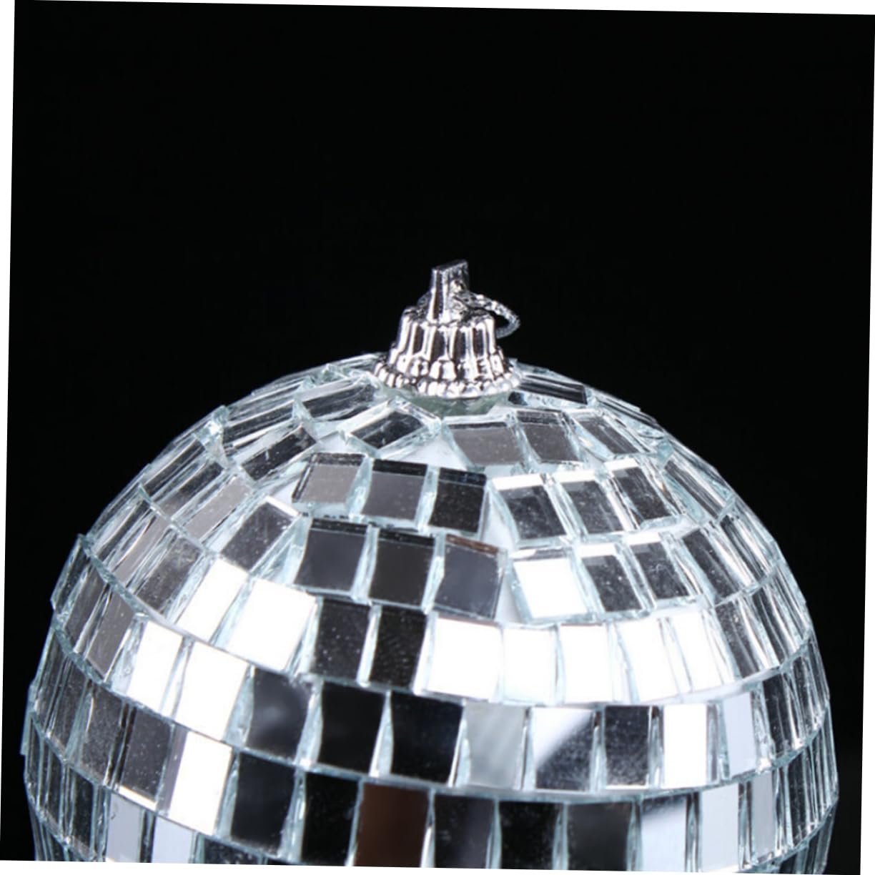 Ciieeo 1pc Silver Mirror Disco Reflective Hanging for Party Decorations Weddings Night and Dance Festivals for Stunning