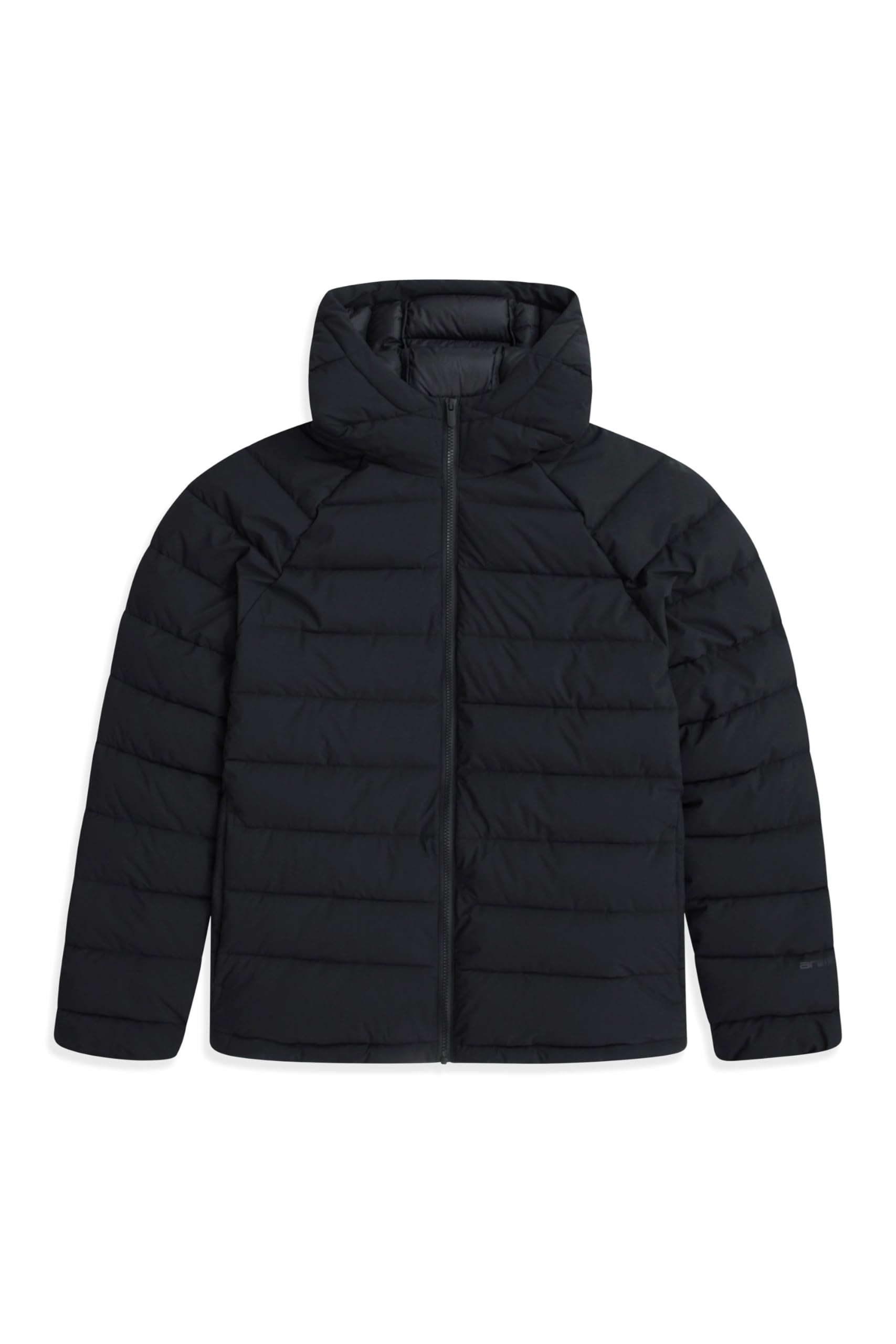 Animal Men's Black Light Cloud Cosi Padded Jacket - Water-Resistant Coat With Hood & Zipped Pockets - Spring Summer, Holiday, Walking, Hiking & Outdoors Xs