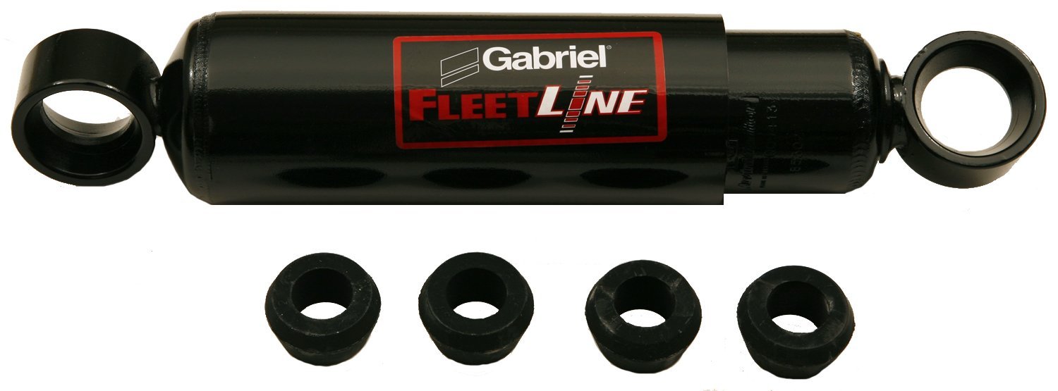 Gabriel 85302 FleetLine HD Truck Front/Rear Shocks Fits Chevy 8, 80 &amp; 8000; Ford CF7000, CF8000; GMC 8500 9500; Peterbilt 349 353 359 362; Mack; Freightliner OEM# 02-00376, 02-00495