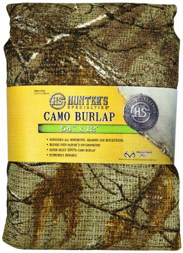 Hunters Specialties Packaged Burlap, 54-Inch x 12-Feet, Realtree Xtra