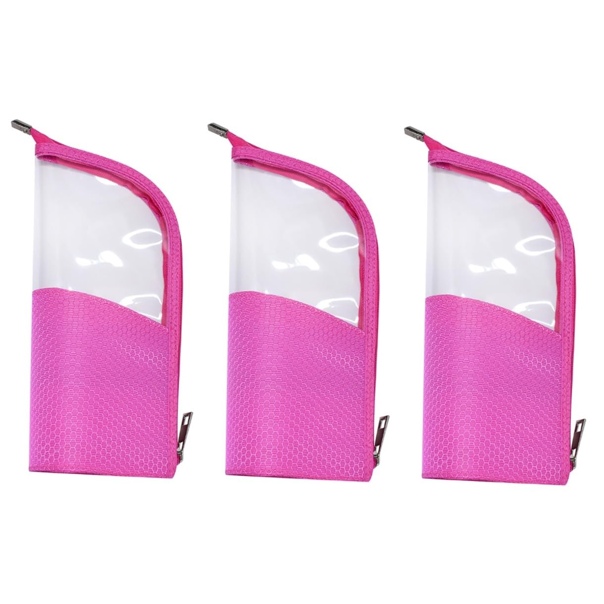 Cabilock 3 Uds Neceser De Viaje Brocha De Maquillaje Kit De Maquillaje De Viaje Neceser De Brochas De Neceser De Viaje Neceser Portátil para Mujer Bolsa para Lápiz De