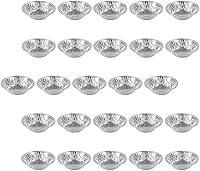Vista 11 de Kichvoe 250pcs desechables tartas tartas tazas de papel de aluminio para tartas para hornear suministros de fiesta