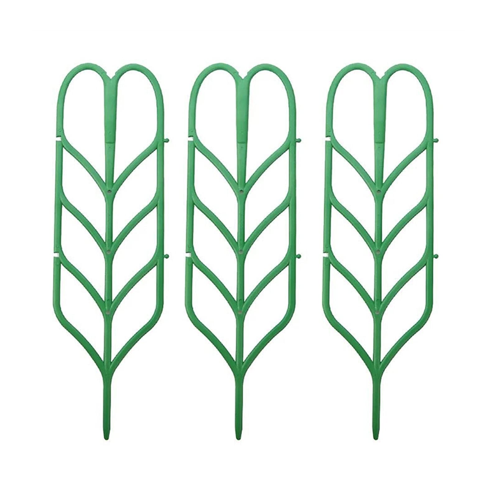 Support plante grimpante intérieur lot de 3 treillis tuteurs pour pot de fleur