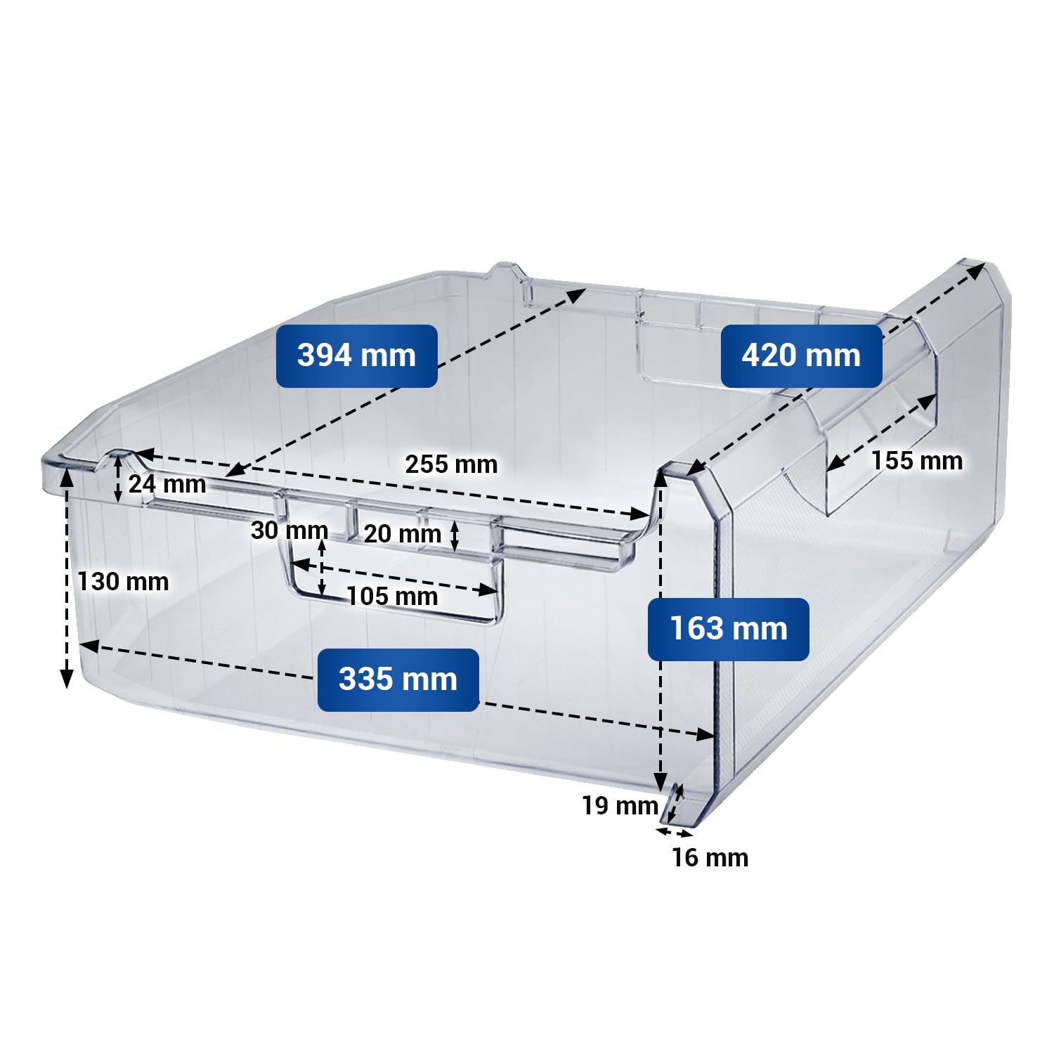 VIOKS Accessori Frigorifero di ricambio per Liebherr 9086322-2 cerniere