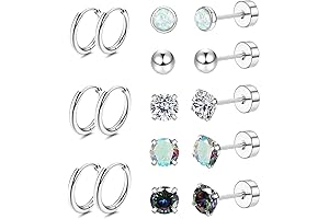 Hypoallergenic Steel Earrings: Comfort for Sensitive Ears