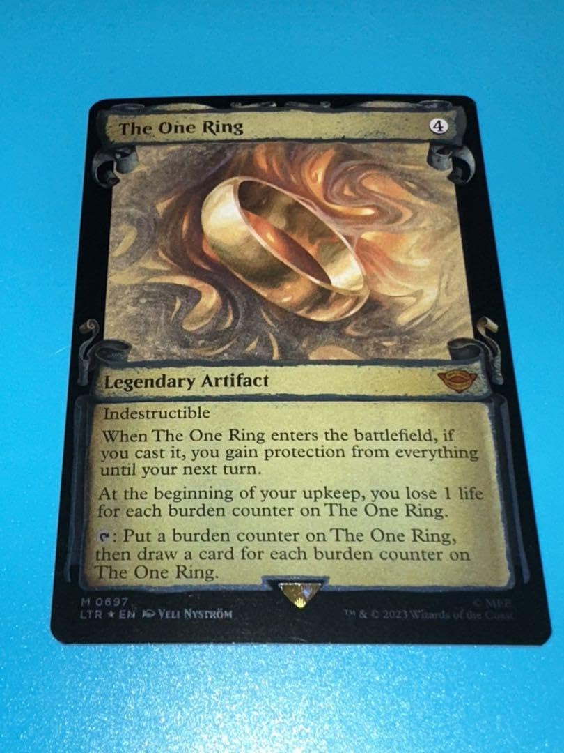 Amazon.co.jp: mtg 一つの指輪 銀幕foil silver 英語 シルバーfoil 