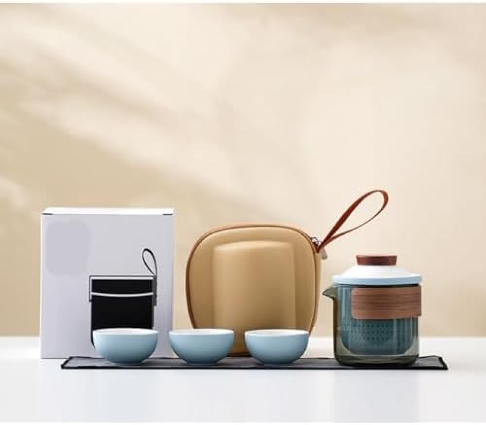 錫製 茶器セット 急須・湯冷まし・湯呑み(茶杯)・茶托・茶筒 年代物 継山 箱付 茶器 セット 急須セット お茶セット 和風 湯呑み 茶道具 磁器 茶托付き