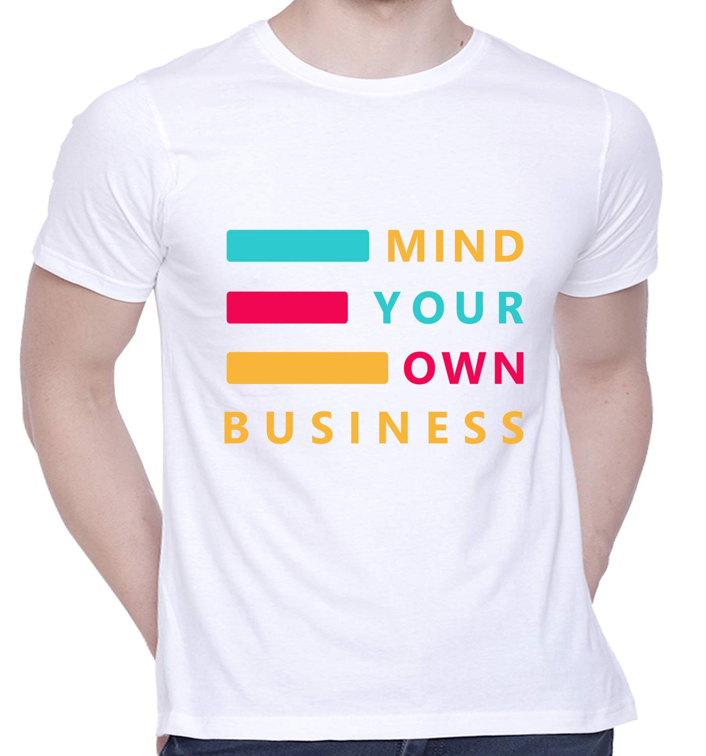 creativit Graphic Printed T-Shirt for Unisex Graphics Tshirt | Casual Half Sleeve Round Neck T-Shirt | 100% Cotton | D00505-6-picture-33