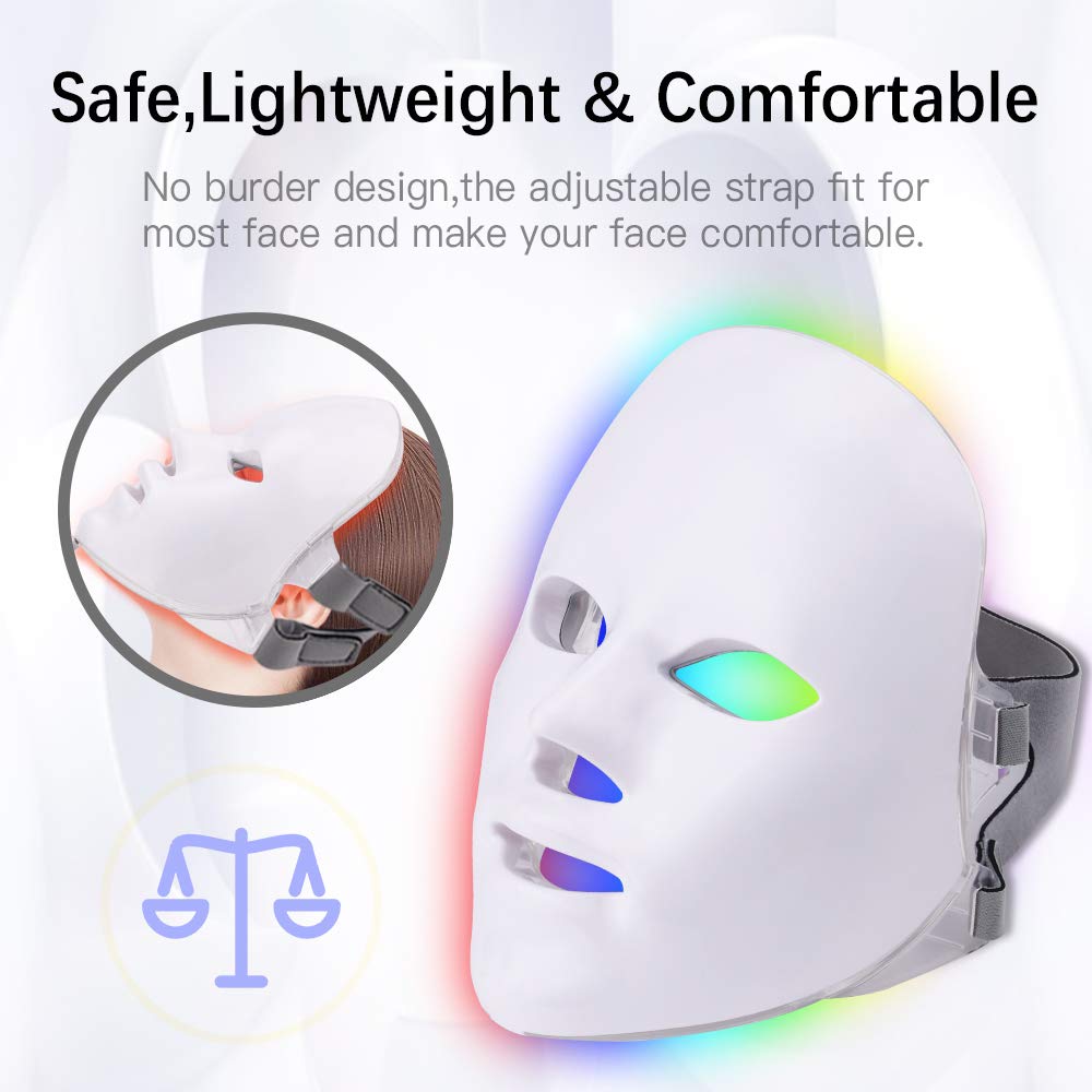 Titoe Red Light Therapy Devices LED Light Therapy Facial Skin Machine for Anti Aging,Wrinkle Removal,Face Lift 3