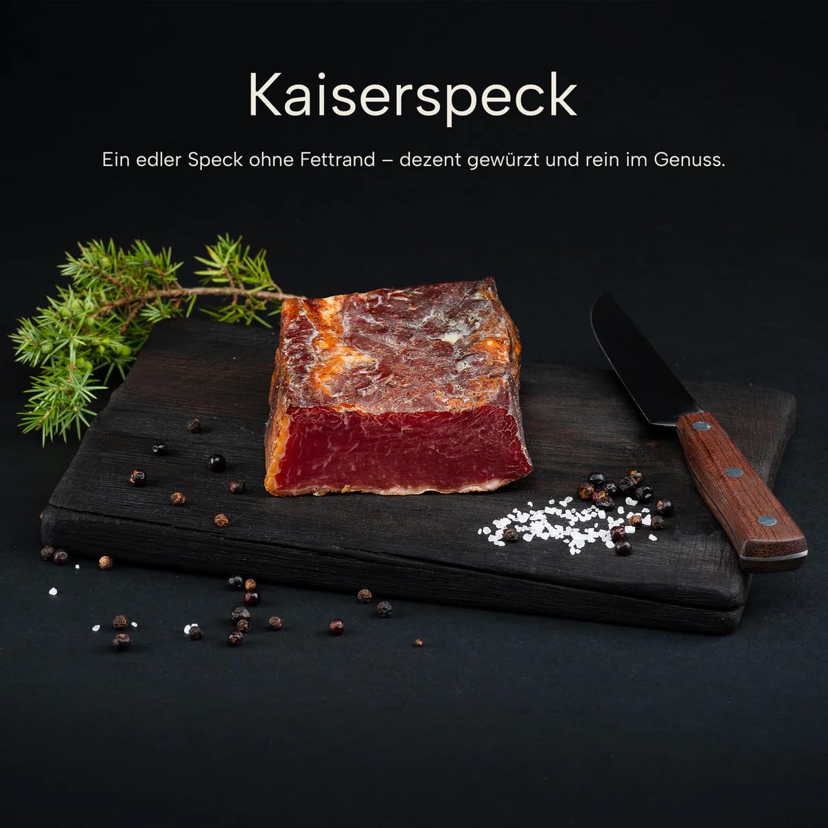 Südtiroler Speck Geschenkbox – 5 ausgewählte Sorten Premium Speck 8+ Monate gereift – Exklusives Feinkost Geschenk für Männer – Original aus Südtirol