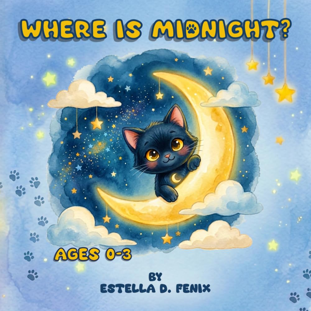 Where is Midnight?: A Peek-A-Boo Bedtime Story for Children ages 0-3