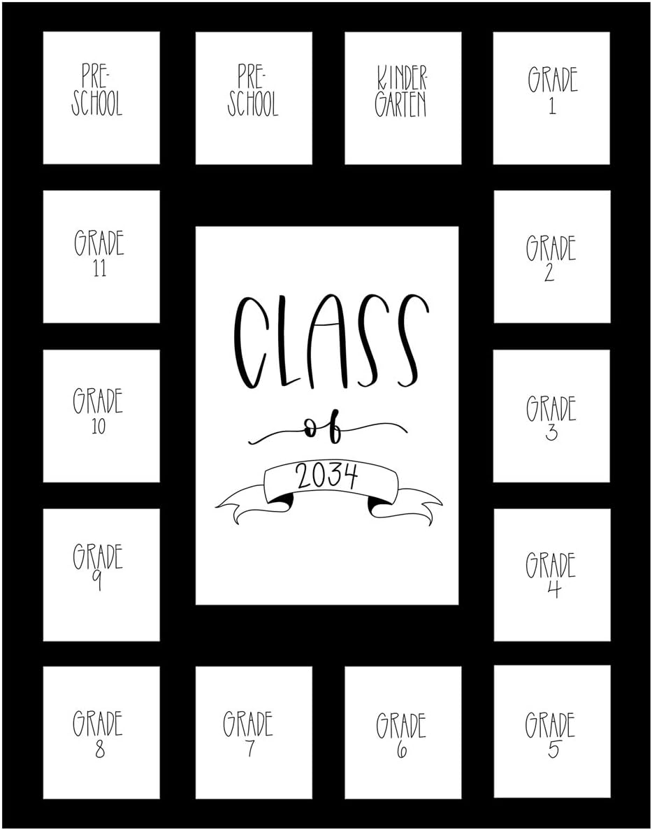 RRD Class of 2034 Photo Mat (11” x 14”) Photo Collage