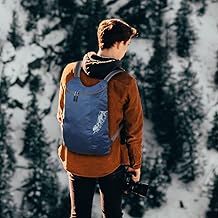 14 L Ultralight Packable Backpack, Blue Foldable Travel Backpack Lightweight Collapsible Day Packs for Camping Hiking Outdoor Cycling Hiking Sports Gym