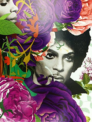 777 Tri-Seven Entertainment Prince Poster Music Art Photo Print Commemorative, 18" x 24", Multi-Color - Thumbnail 2