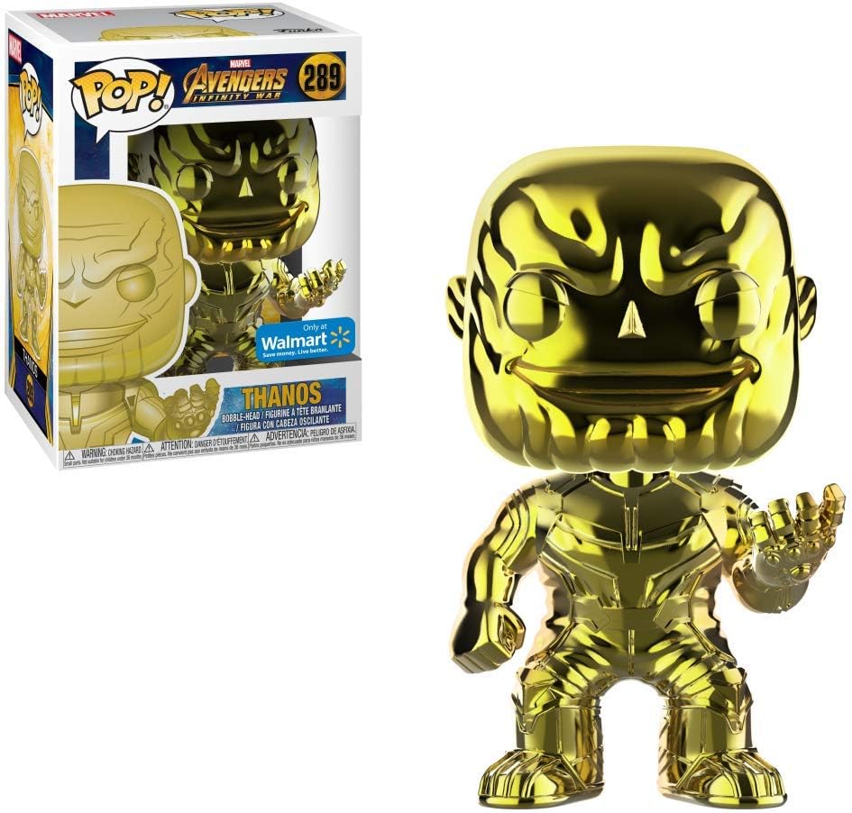 Avengers 3: Infinity War - Thanos Yellow Chrome Pop! Vinyl