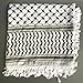 Premium Shemagh Keffiyeh Scarf, Original Palestinian Design, 100% Cotton Handmade, for Men and Women