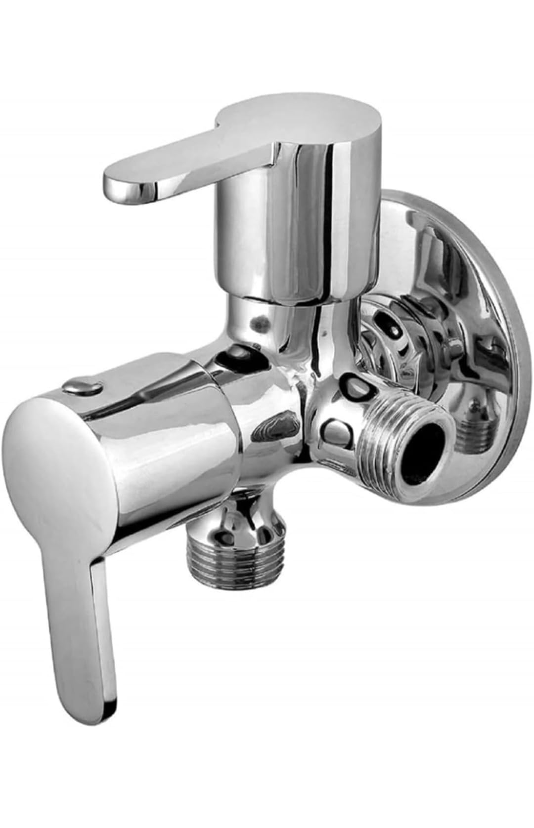 Amber 2-in-1 Angel Cock | Premium Brass Faucet | 5-Year Warranty