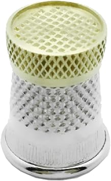 Colonial Needle SST-10 Raised Edge Thimble, Size 10