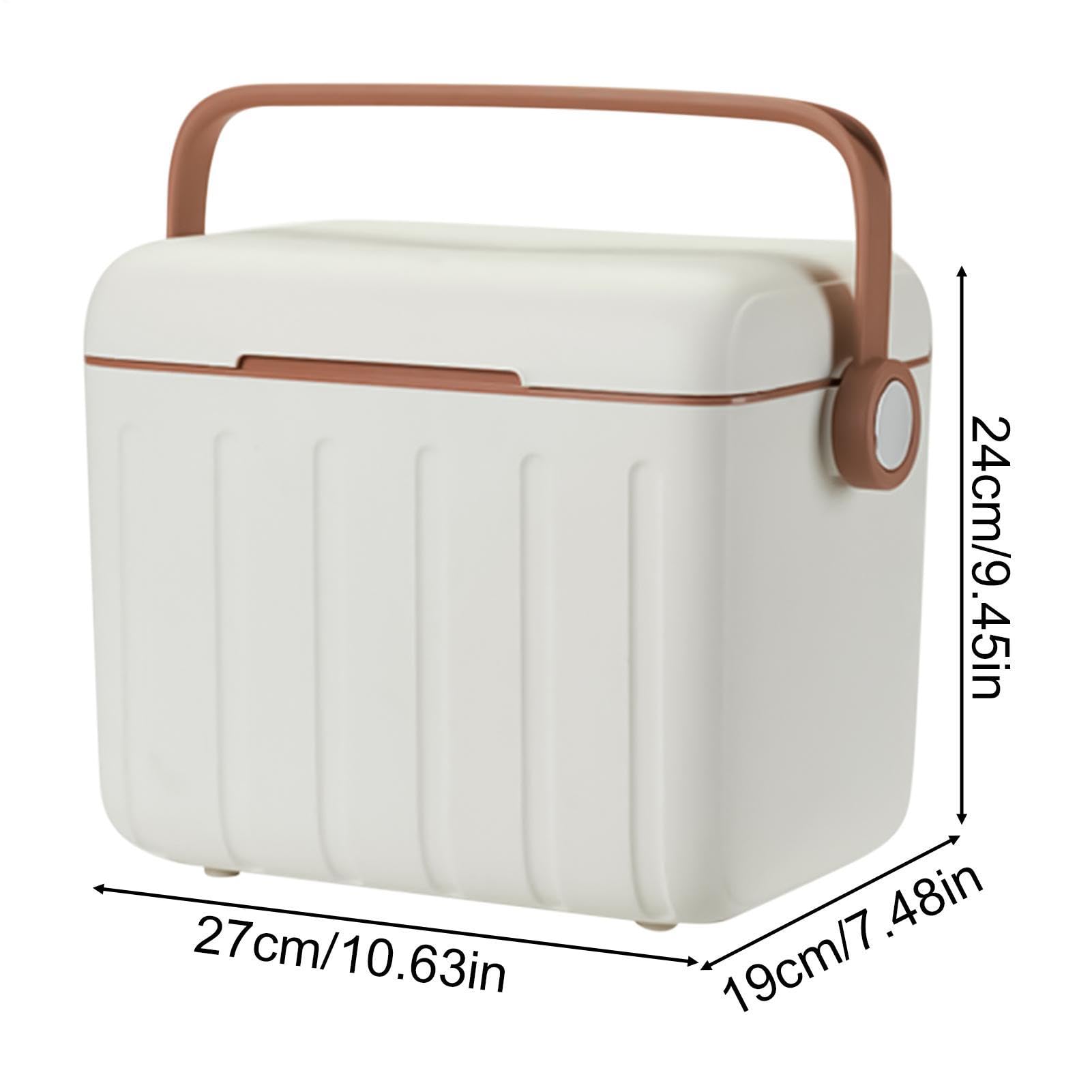 Borsa termica portatile leggera isolata da 6 litri, design compatto di raffreddamento, durevole da viaggio, soluzione efficiente per conservare il freddo per uso all'aperto e per campeggio, picnic
