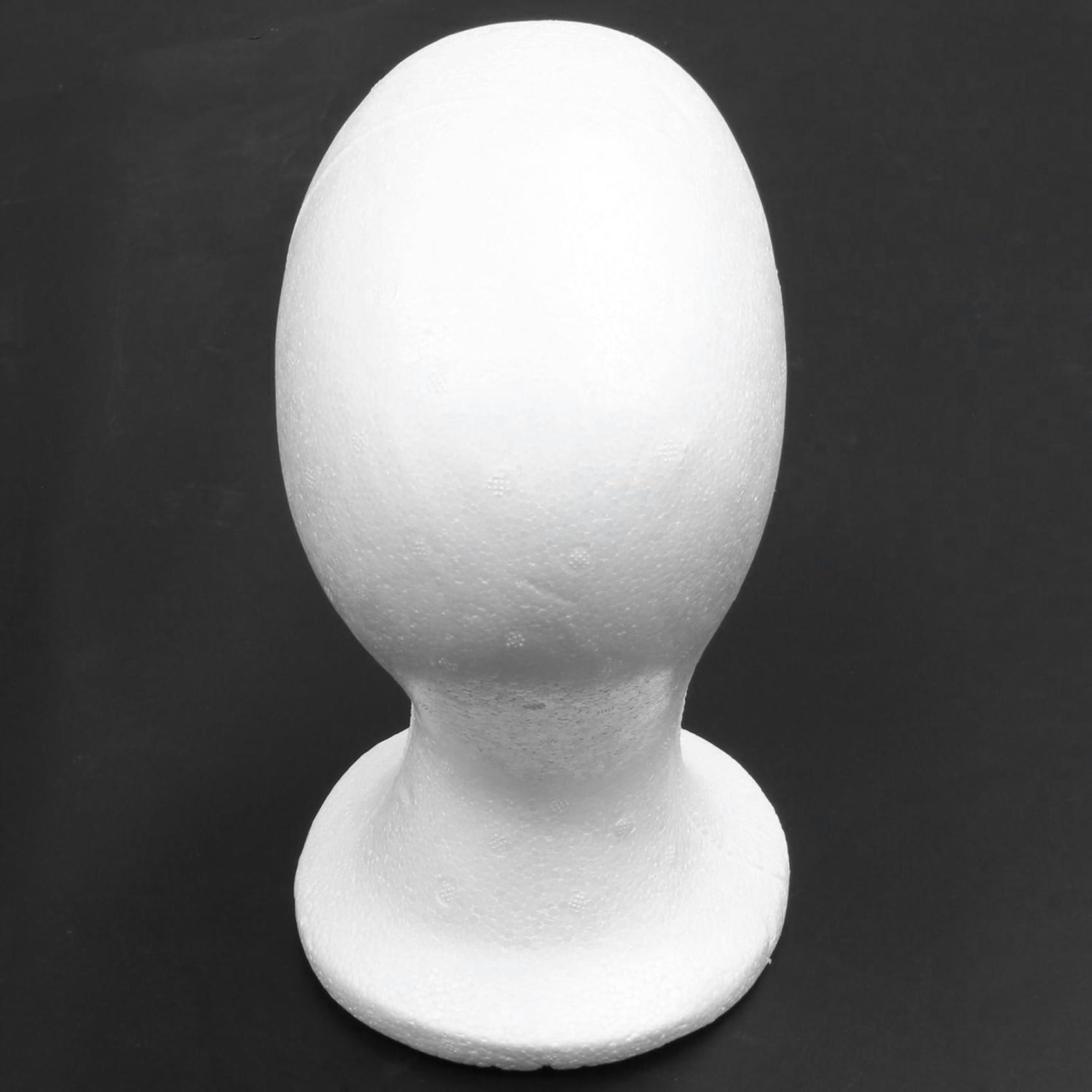 Produktbild von Schaumstoff-Kopfmodell – Weiblich, Faceless, Glänzend – Für Perücken, Hüte & Schaufenster – Leichtes Display