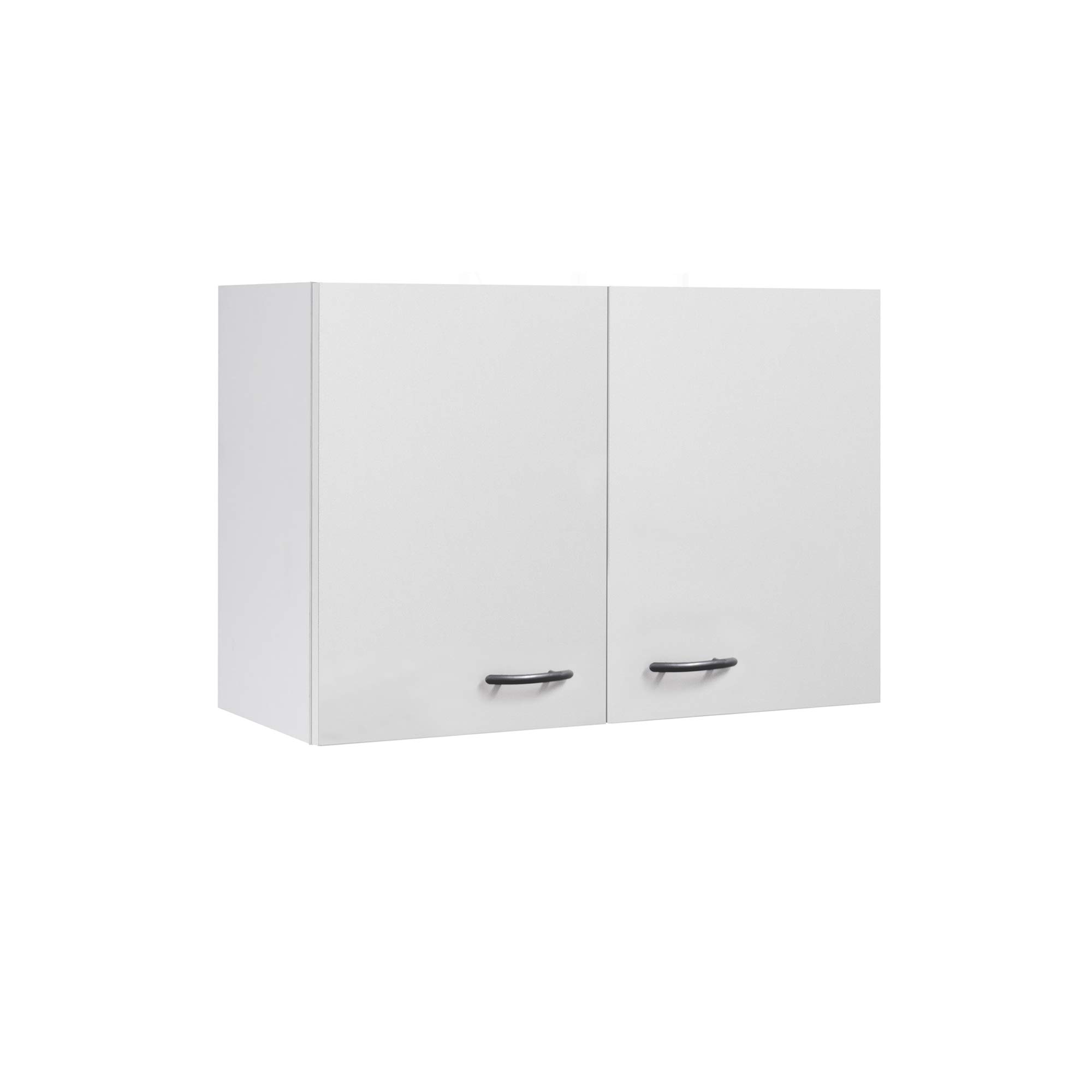 Flex-Well Küchen-Hängeschrank UNNA - Oberschrank vielseitig einsetzbar - 2-türig - Breite 80 cm - Weiß