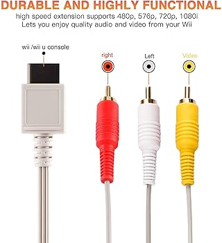 Wii おとくせっと！ら Wii おとくせっと！ら Amazon.co.jp: Wii Wii U AVケーブル 2本