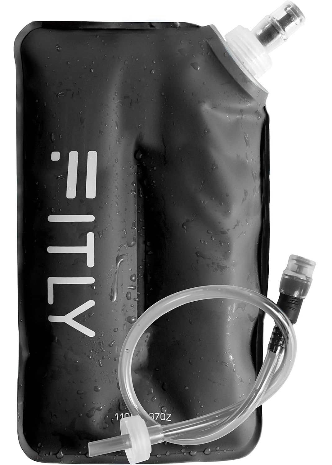 FITLY Soft Water Bladder | Shrink As You Drink Soft Flask for Hydration Pack | Folding Water Bottle Ideal for Running, Hiking, Cycling, Climbing & Rigorous Activity โ image 1