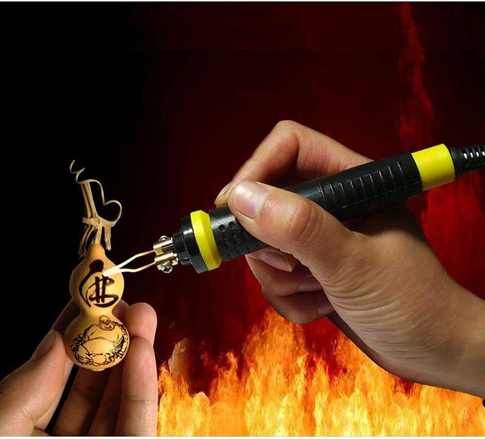 1pc Replacement Wood Burning Pen Pyrography Pen for 25W-50W Pyrography Machine