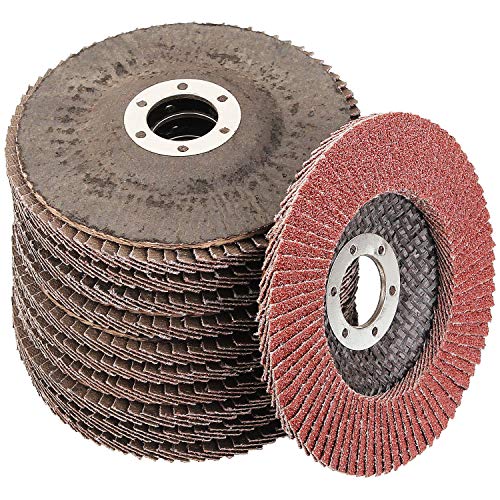 Lishine LSUS-FLAPDISCS-20PCS-60GRIT-200421 20 Pack 4-1/2 Inch Flap Disc 60 Grit Angle Grinder Sanding Disc 4.5 Inch Grinding Wheels And Grinder Flap Disc Abrasives Flap Sanding Wheels Type #27 thumb #5
