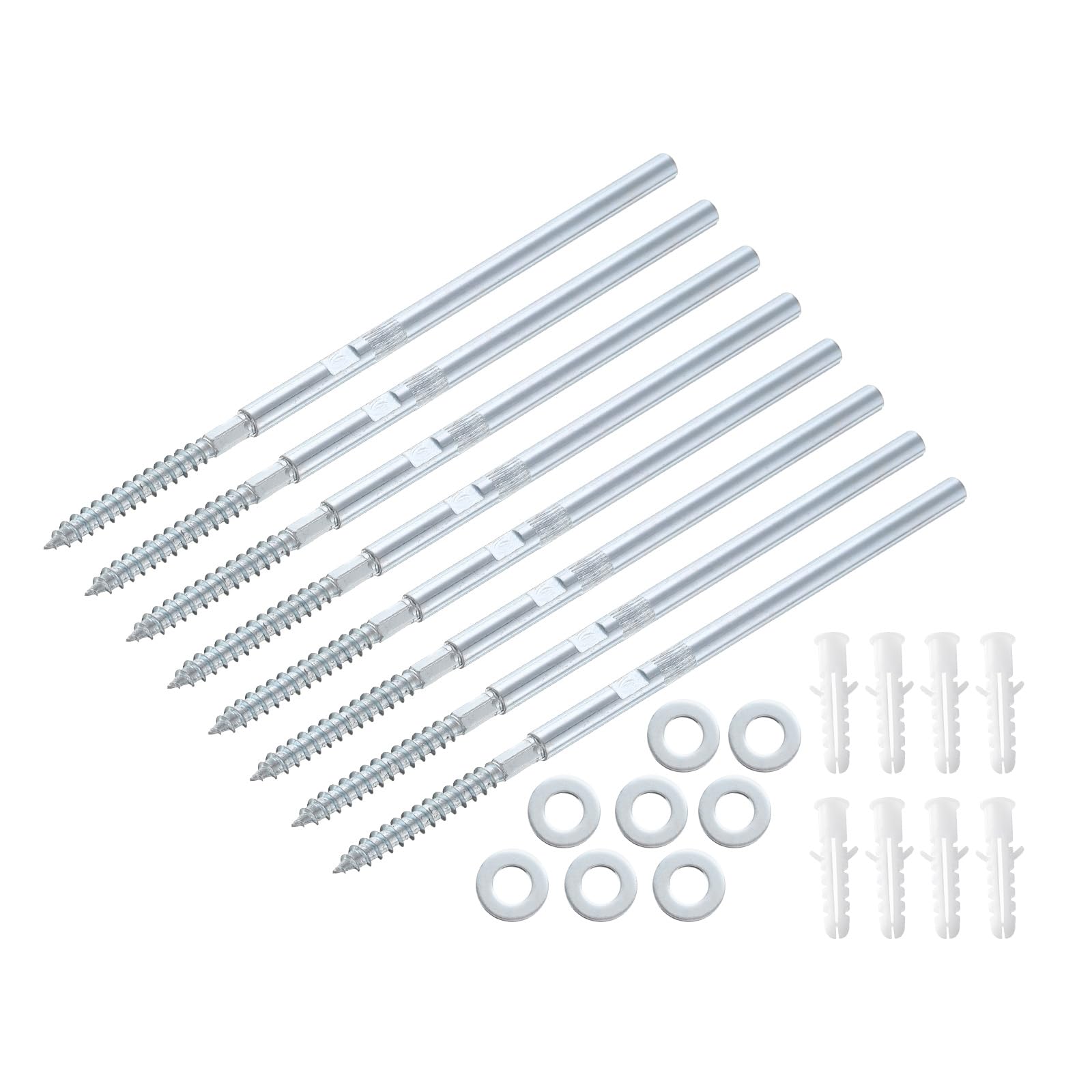 Support d'étagère flottant invisible pour fixer étagère bois sans équerre 8x150mm uxcell
