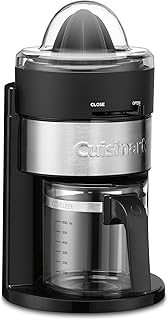 Cuisinart Citrus Juicer with Carafe, CCJ-900P1, Black/Silver, 24 Ounce