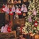 Zueyen 2025 Weihnachten Adventskalender Kit, Machen Sie Ihren eigenen Adventskalender, Lovely DIY Christmas Countdown Kalender Sackleinen Tasche mit Kordelzug für Weihnachtsdekorationen