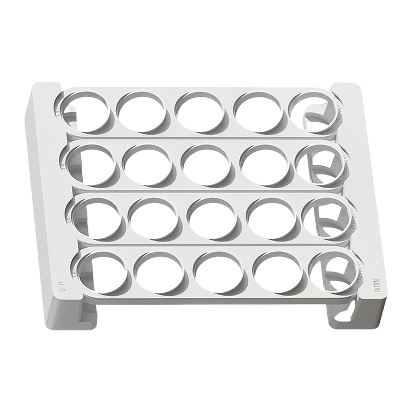 Qusinfc Multiposition Coffee Pods Rack Wall Mountable 20 Capacity Coffee Pods Holder Storage Shelf for Kitchen Countertop Space Saving Rack for Kitchen