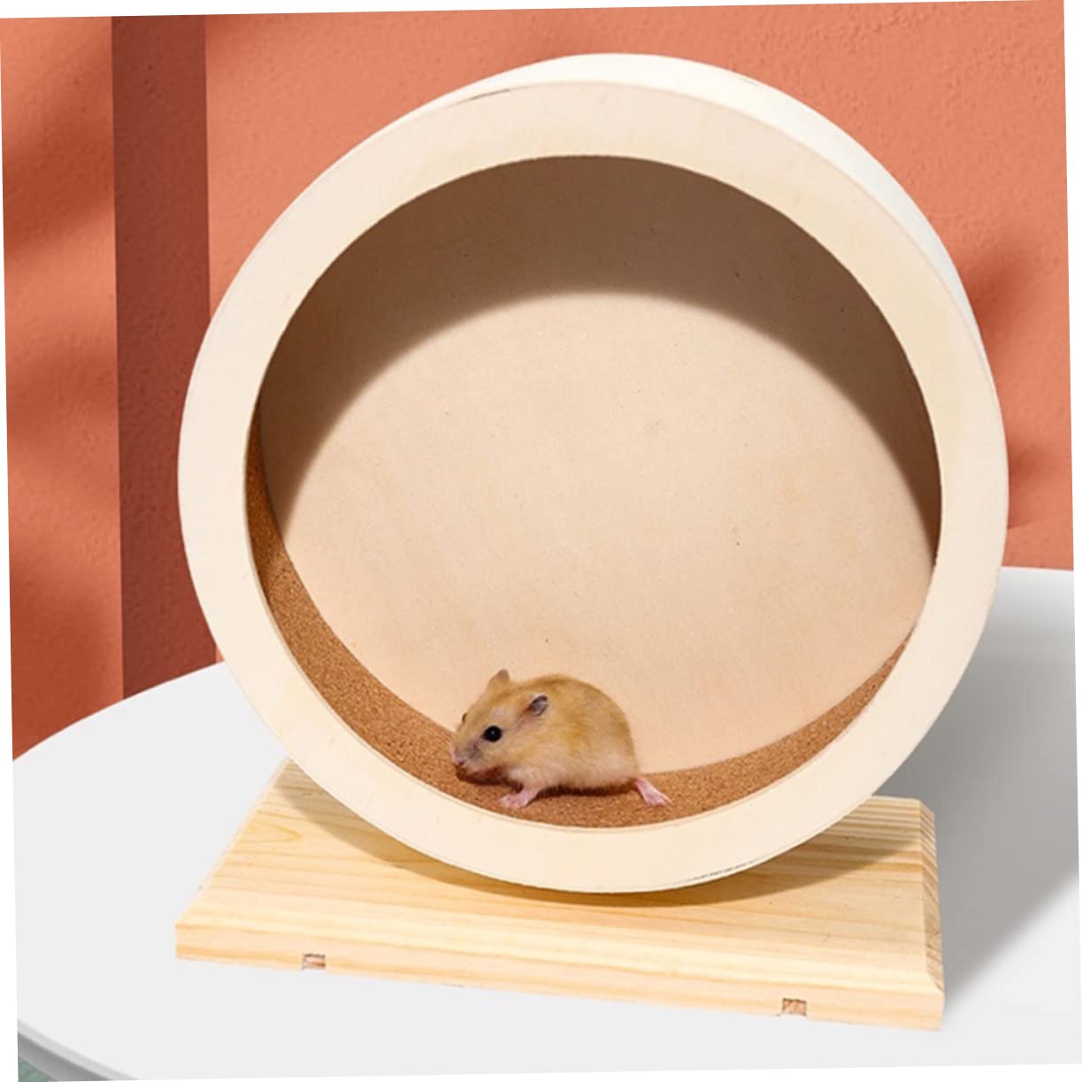 BESPORTBLE Rueda De Ejercicio Silenciosa para Hámsters y Roedores Juguete De Entrenamiento para Mascotas para Mantener Hámsters Chinchillas y Cobayas y Fácil De Usar