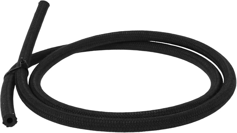 Mangueira de combustível HEROFFIX 3,2 mm x 7,5 mm em borracha NPR trançada com nylon – 93 cm