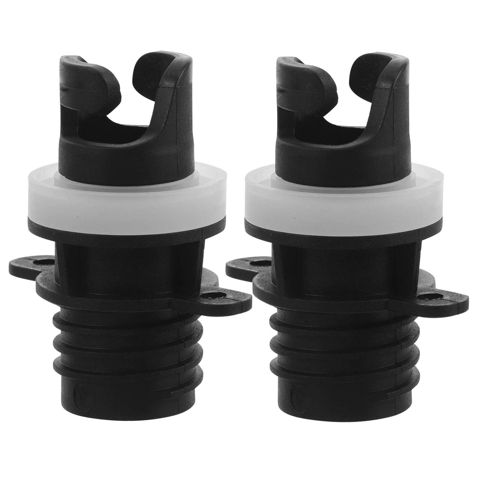 STOBAZA Air Pump Adapter 2Pcs with Wear Resistant PVC and Fast Installation for Inflatable Kayaks and Outdoor Water Activities