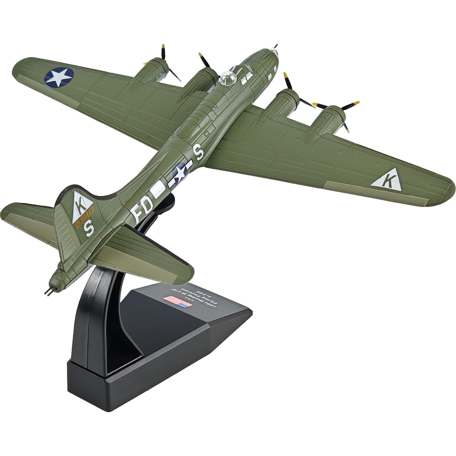 Amazon.co.jp: 1/144スケール B-17 フライングフォートレス 爆撃機