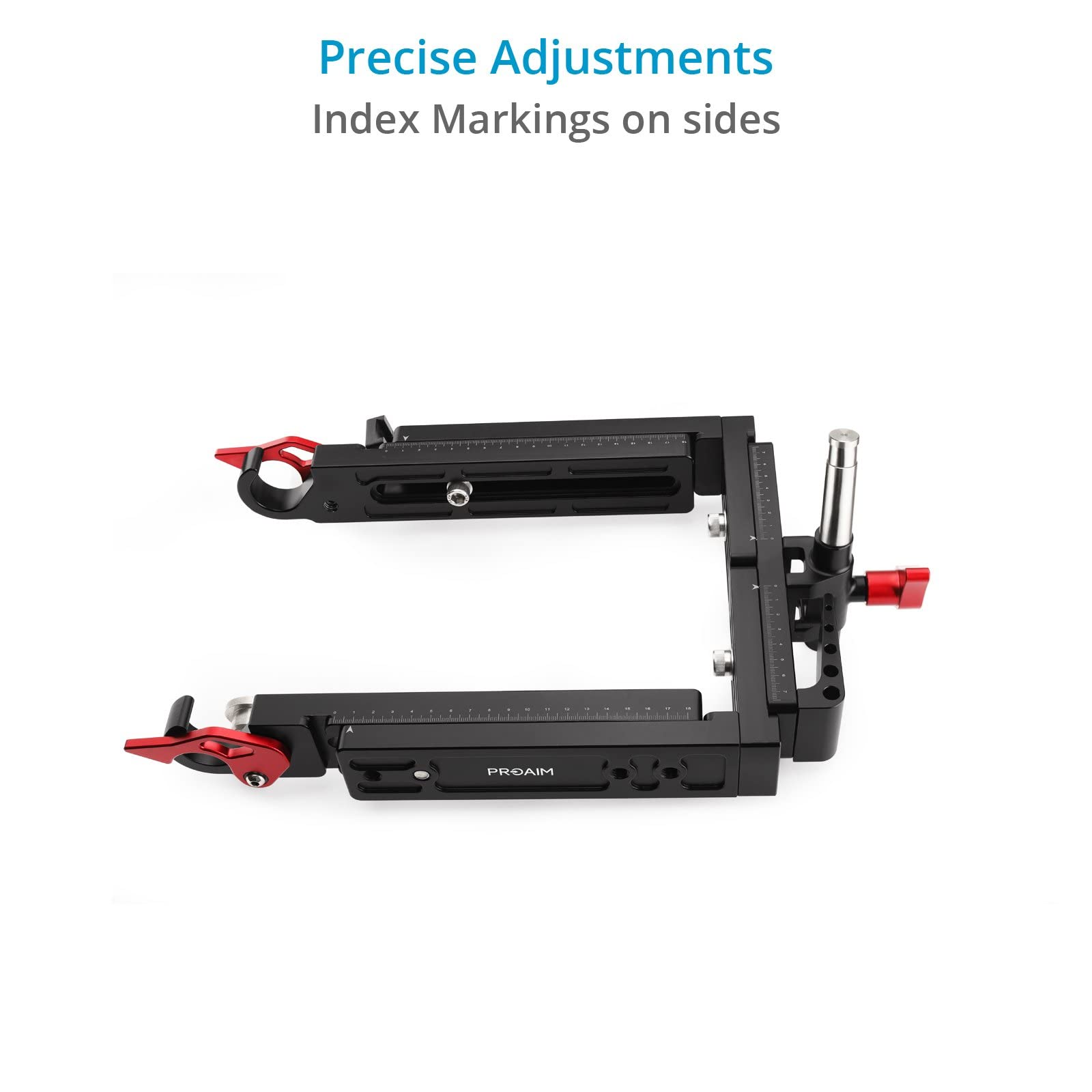 PROAIM Support d'accueil Universel pour cardans de caméra à 3 Axes, 30 kg | Reposez votre gimbal en sécurité. Support réglable compatible avec tout gimbal 3 axes et tout C-Stand.