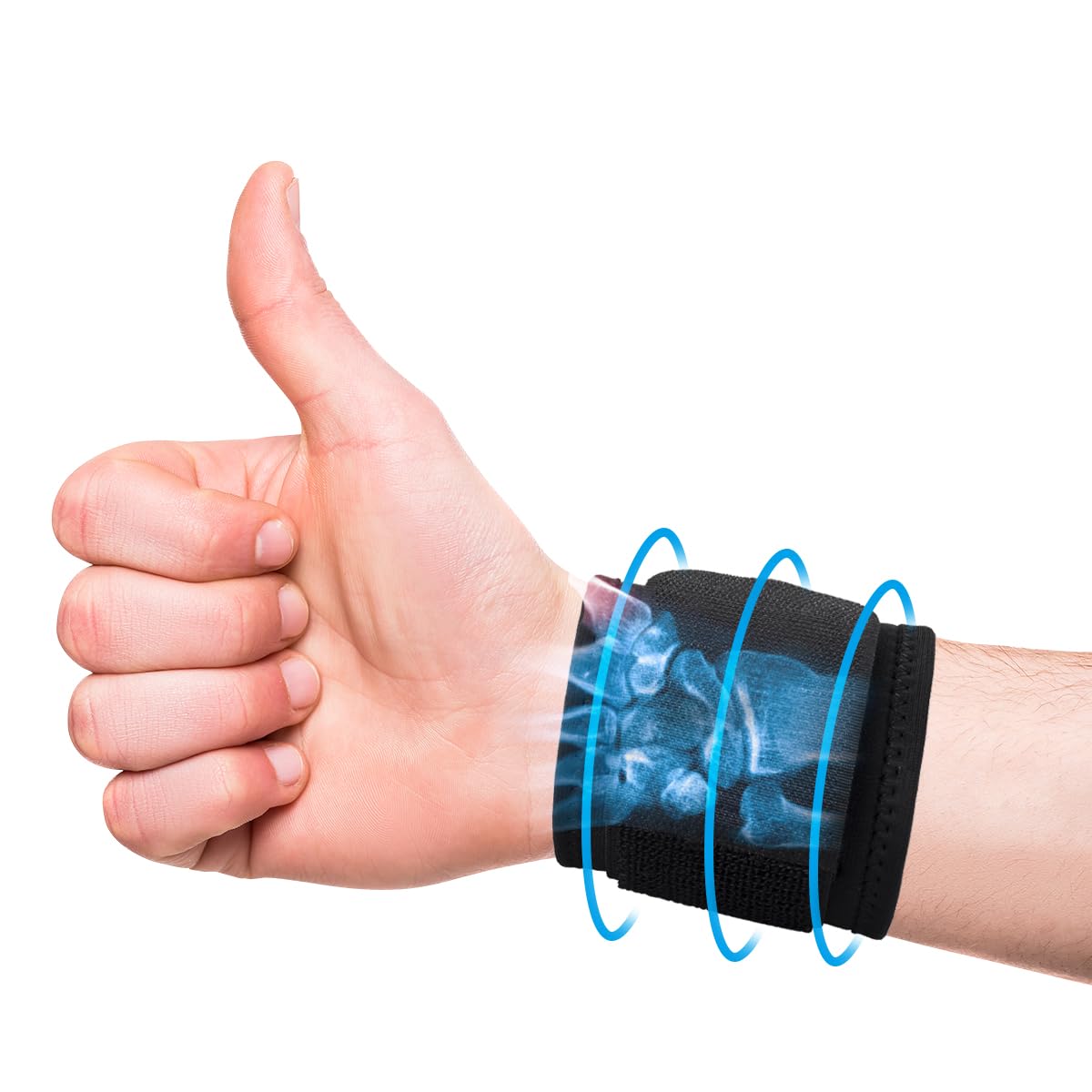 Muñequera Túnel Carpiano, soporte de muñeca ajustable para alivio del dolor de artritis y tendinitis, correa de compresión de muñeca ergonómica para ejercicio de levantamiento de pesas, wrist brace,