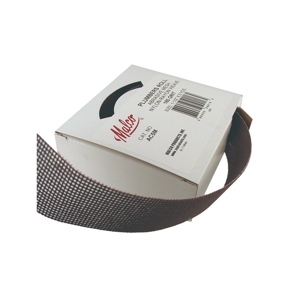 Malco AC5M Mesh Plumber's Roll, 5 yd