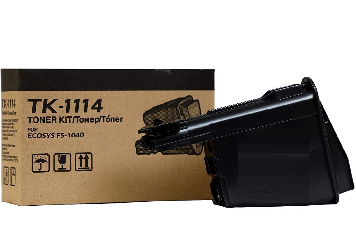 TK 1114 Toner Cartridge Single-Color Compatible for Kyocera Ecosys FS-1020MFP, FS-1025MFP, FS-1040, FS-1060DN, FS-1120MFP, FS-1125MFP (Pack of -1 Black)