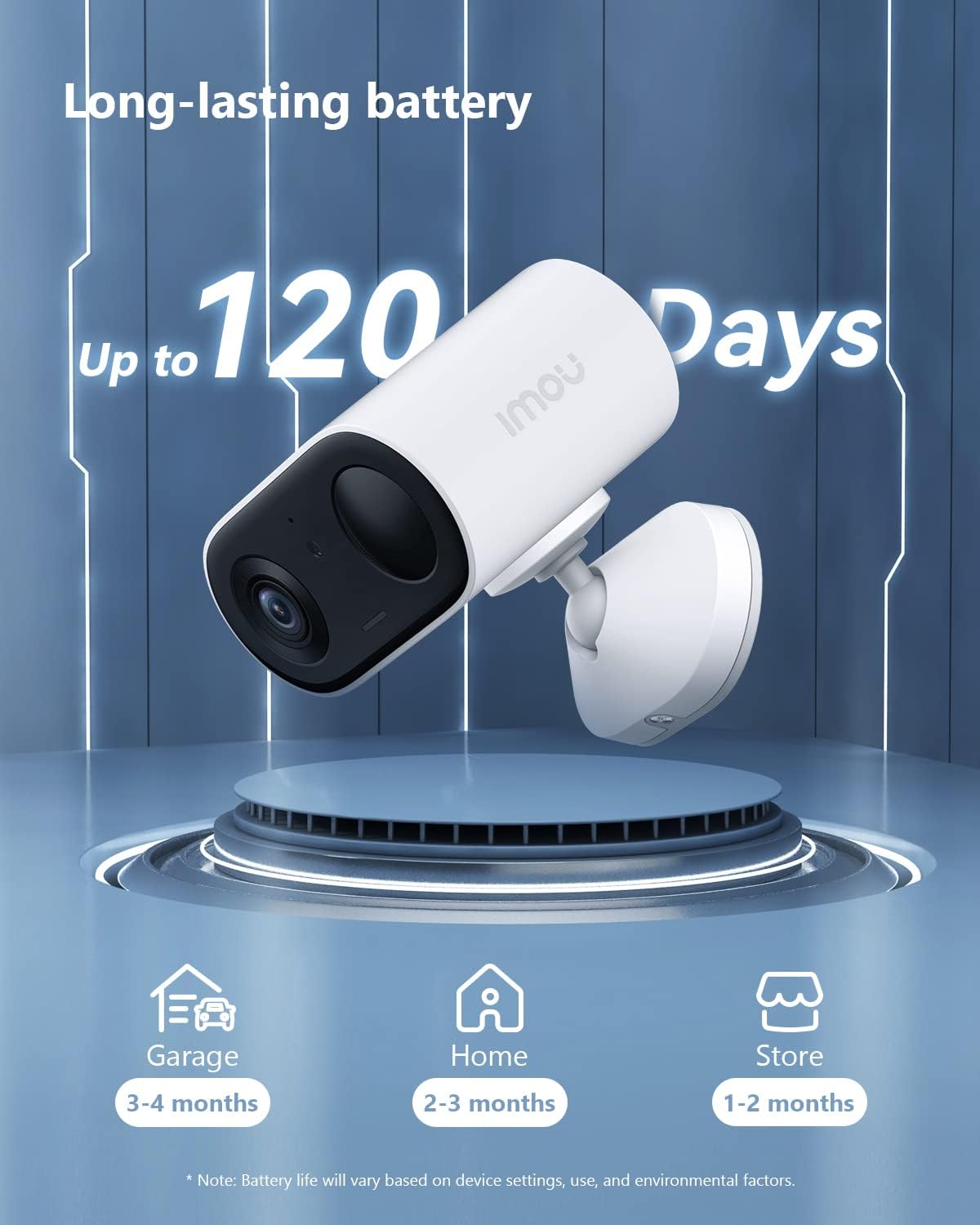 Imou 2K Draadloze Buiten WiFi Beveiligingscamera met Zonne-energie Imou 2K Draadloze Buiten WiFi Beveiligingscamera met Zonne-energie