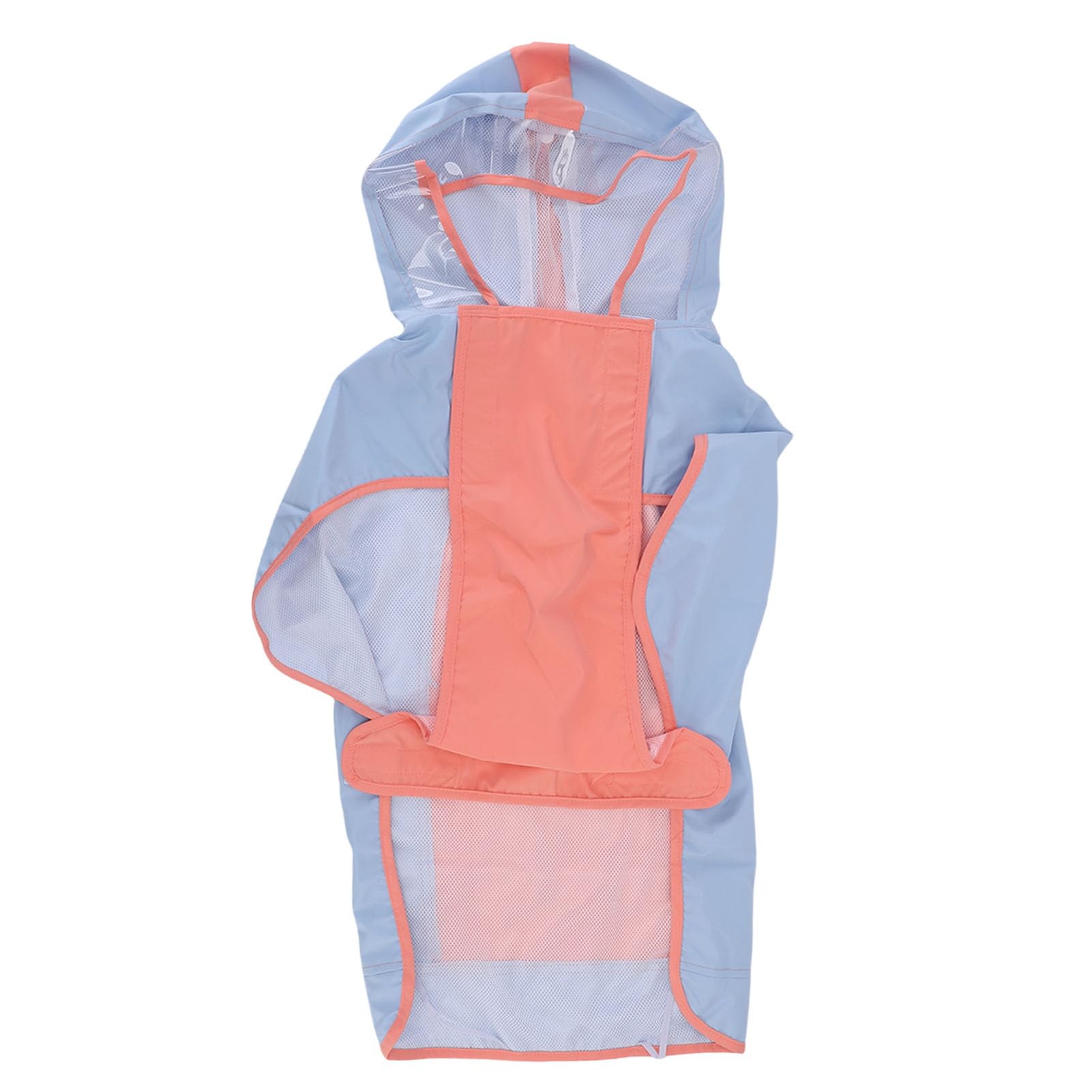Manteau imperméable grand chien veste de pluie à capuche 2XL