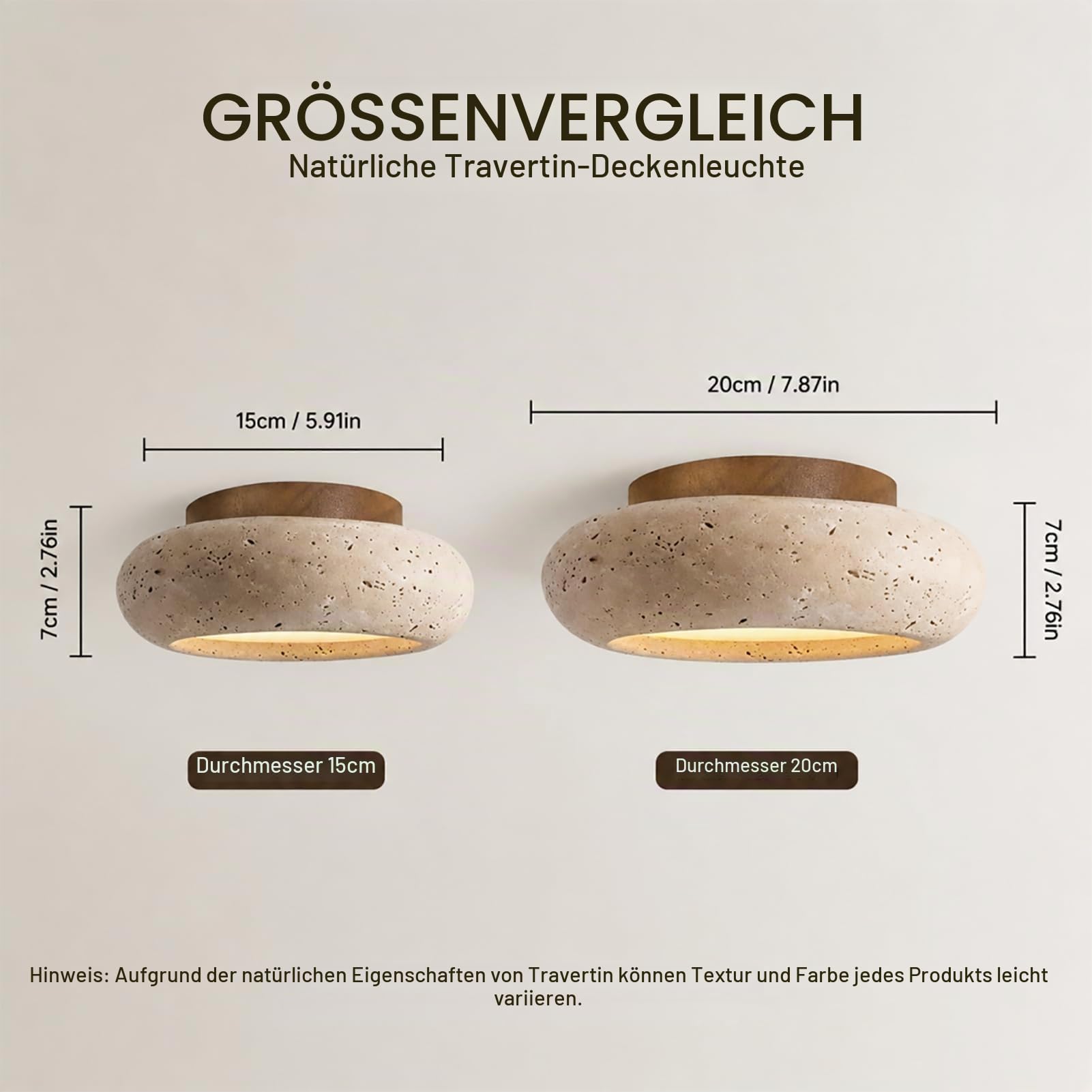 Gelb Travertin Deckenleuchte Natürliche Stein Deckenleuchten Wabi Sabi Stil Deckenlampe für Wohnzimmer Flur Schlafzimmer Küche,K2